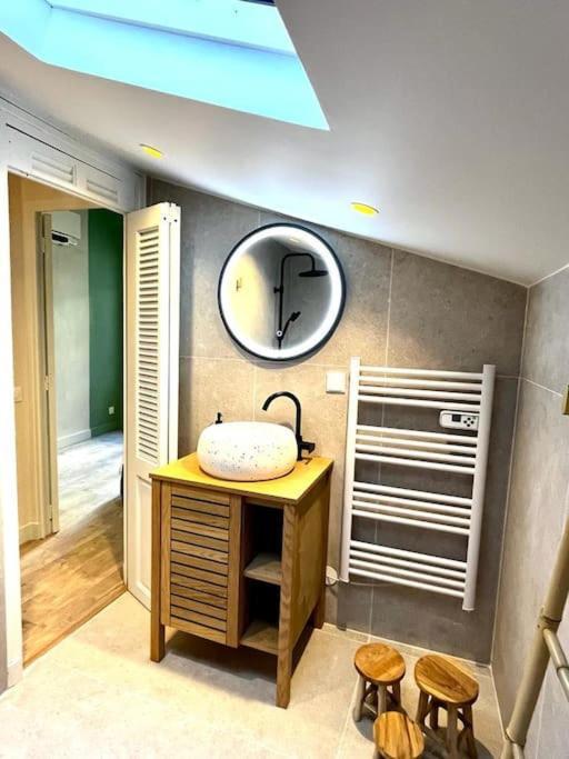 Ferienwohnung Bella Casa - New Full House For 3 W Ac, Wi-Fi & Terrasses Antibes Exterior foto